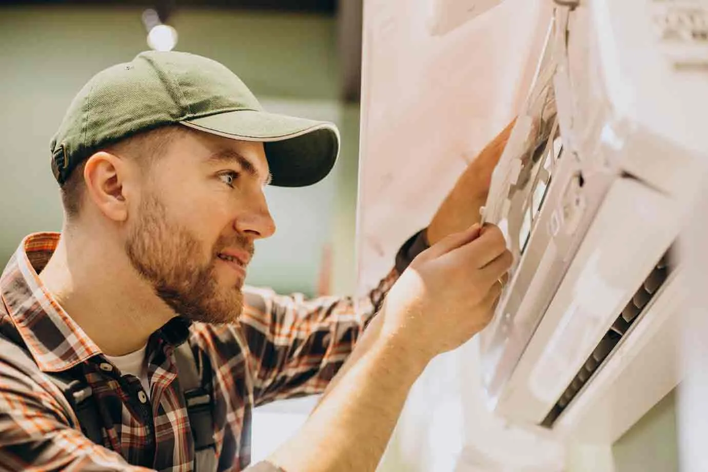 Technician performing AC repair in Dubai – Super Fix Appliances Dubai