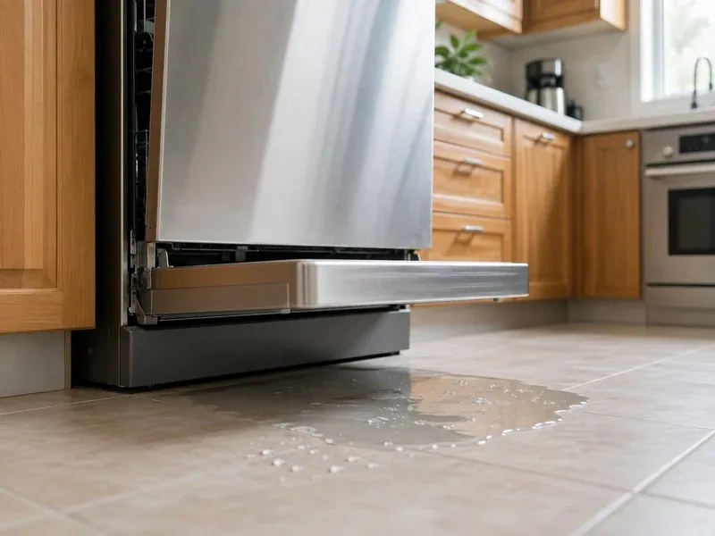 Water Pooling Under Your Dishwasher? Here's What It Means