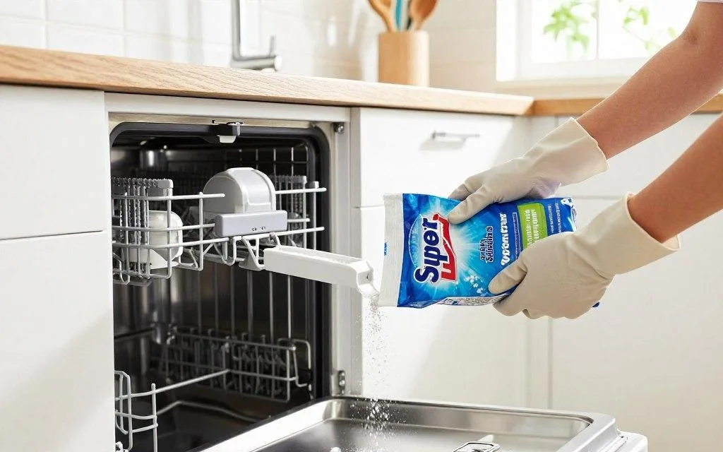 proper techniques for using and refilling dishwasher salt