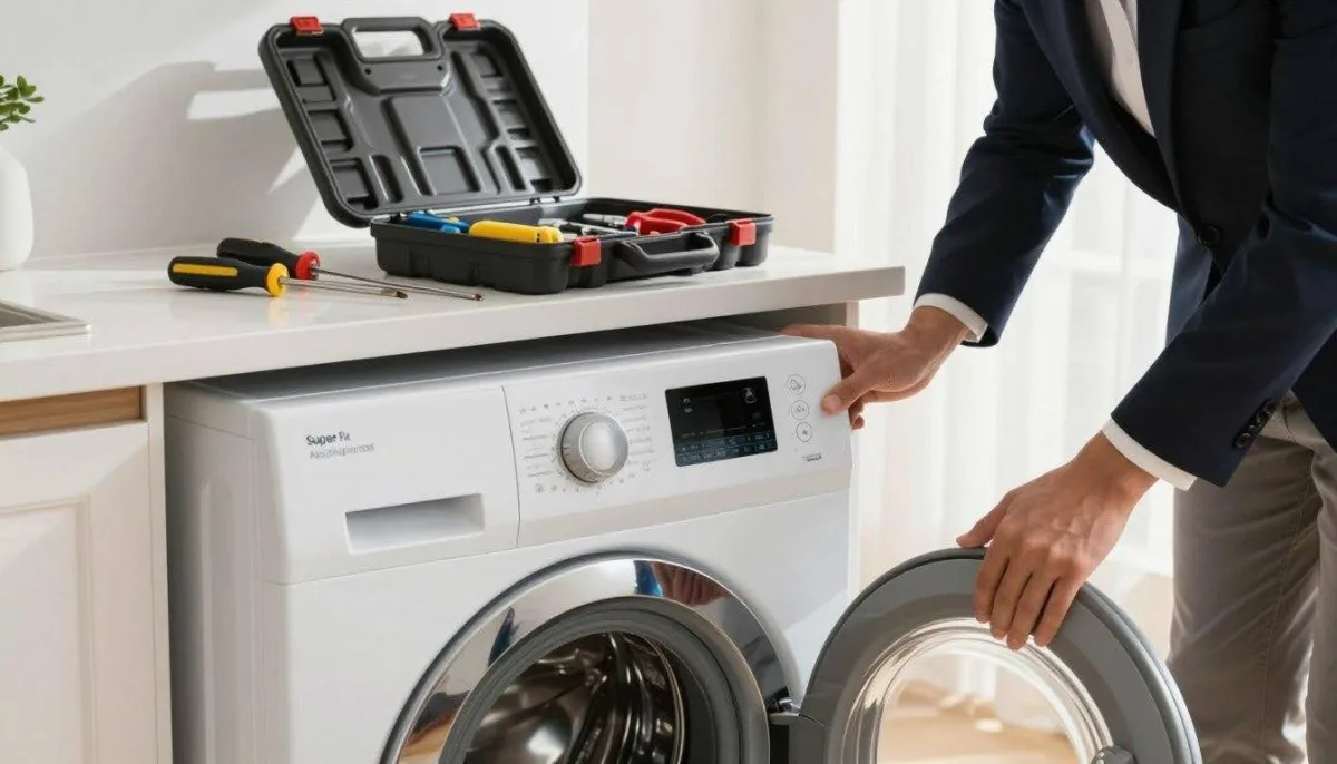 Professional washing machine repair service