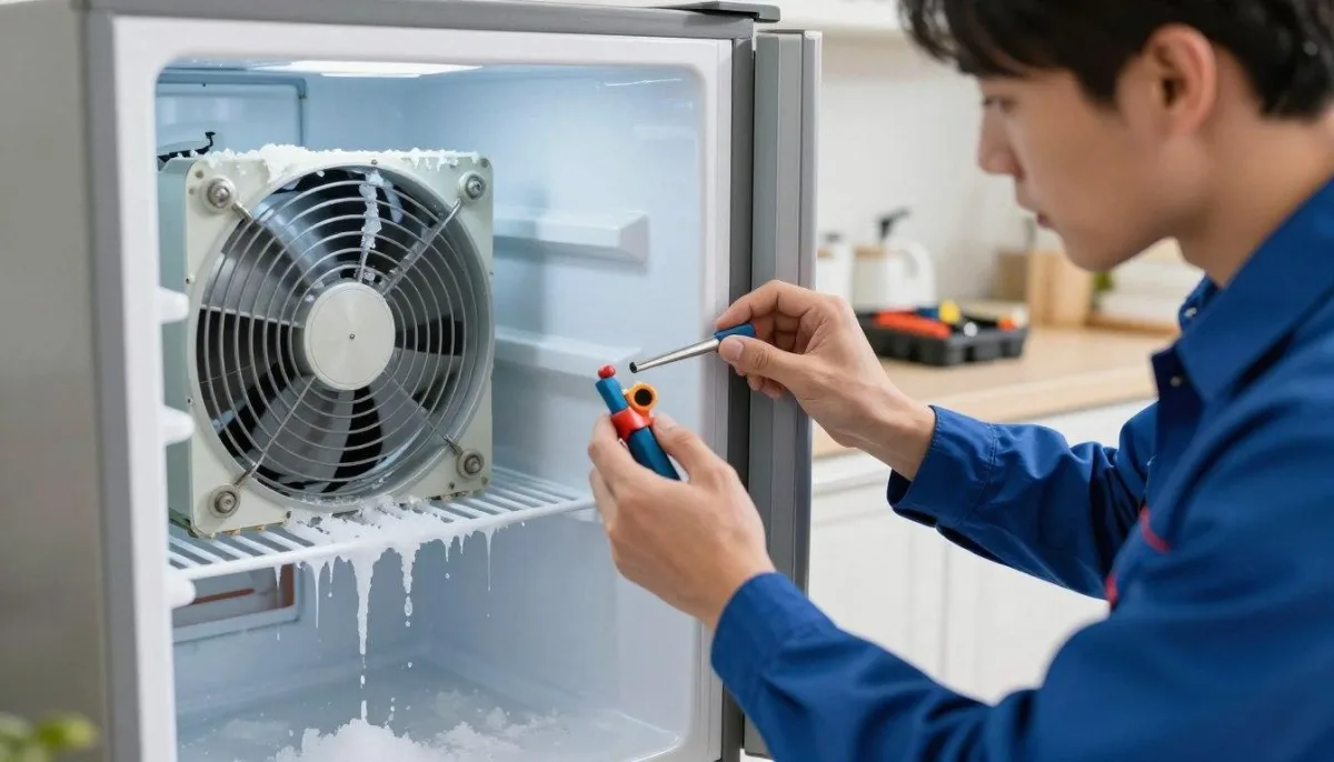 noisy refrigerator troubleshooting steps