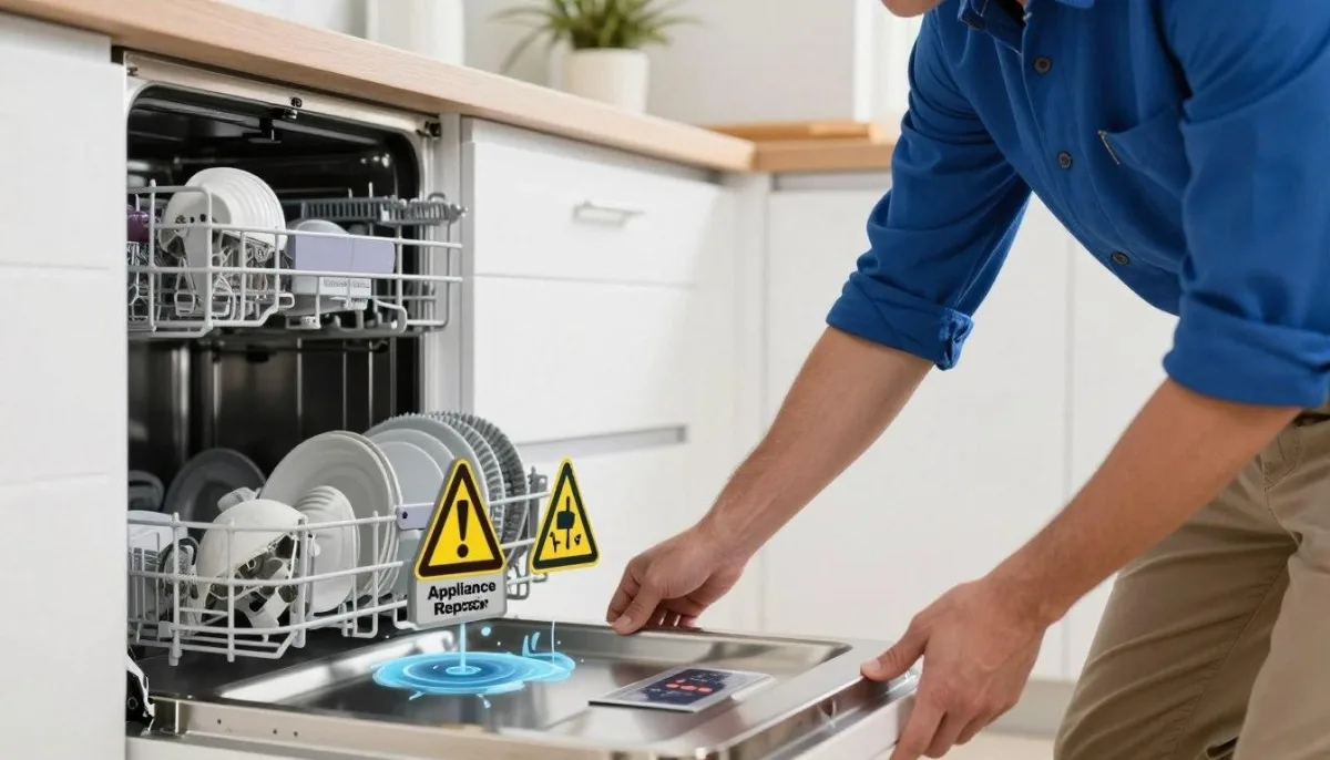Do dishwashers need servicing signs and symptoms