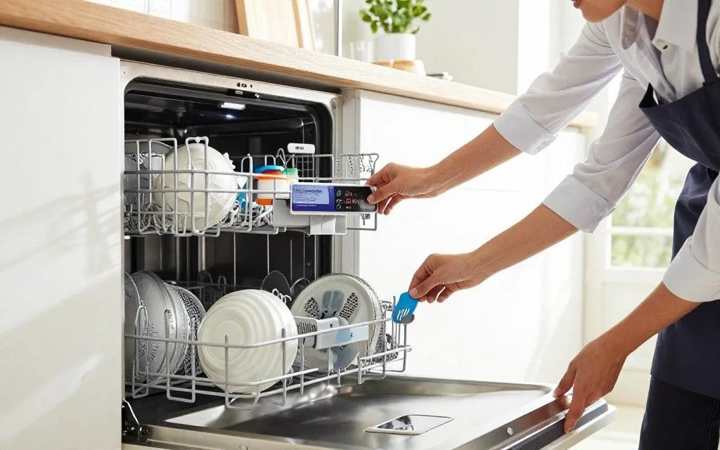 adjusting dishwasher settings for optimal salt use